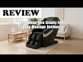 Real Relax Massage Chair Review Full Body Zero Gravity with Heat Bluetooth Foot Rollers 2025