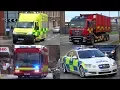 Download Lagu Specialist Fire Trucks, Police Cars and Ambulance vehicles responding with siren and lights