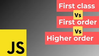 Firstclass Function First Order Function HigherOrder Function javascript