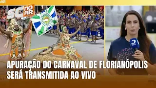 Apuração do Carnaval de Florianópolis será transmitida ao vivo