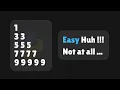 Python Growing Rows of Odd Numbers Pattern VS Code