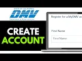 How to Create California DMV Online Account 2025 QUICK GUIDE