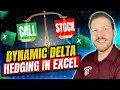 Dynamic Delta Hedging Explained In Excel