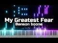 Download Lagu Benson Boone - My Greatest Fear | Piano Cover