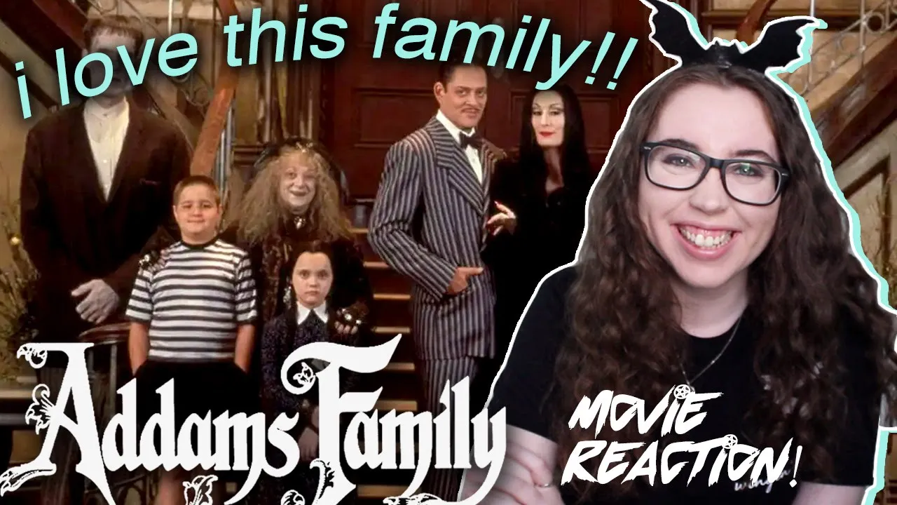 can i move in with them?! (first time watching!) | the addams family reaction & movie commentary 🕯️🦇