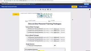 Athena System Payments and Paperwork