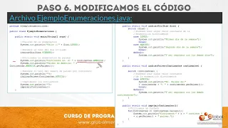 2 Ejercicio Manejo de Enumeraciones en Java