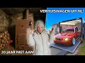 BOUWAFVAL GEVONDEN IN TUIN!.. SUPER KOUD IN HUIS.. HOUT CV-KACHEL NOG GOED?!| EMIGREREN MET GEZIN