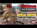 Lagu Kapolda Lampung Temukan Gelondongan Kayu Misterius! Ada Stiker Kemenhut \u0026 Perusahaan