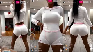  bernice burgos twerking live and does the crybabychallenge 