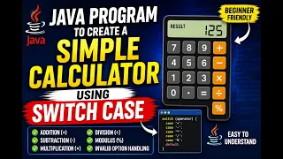 Java Program to Create a Simple Calculator using Switch Case