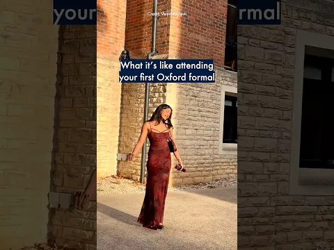Attending your first Oxford formal