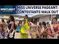Lagu Miss Universe Row: Contestants Walk out after Miss Mexico called \