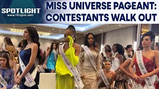 miss universe row contestants walk out after miss mexico called 