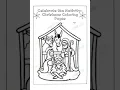 Celebrate the Nativity Christmas Coloring Pages