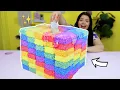 ADDING TOO MANY INGREDIENTS INTO SLIME adding too much of everything into slime