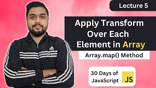Apply Transform Over Each Element in Array Leetcode 2635 30 Days of JavaScript