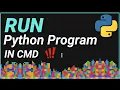 How To Run Python In Command Prompt in Windows 7 How to execute python in CMD