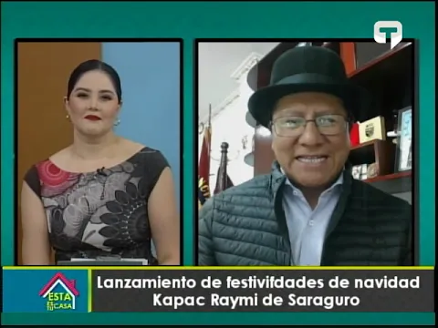 Lanzamiento de festividades de navidad Kapac Raymi de Saraguro