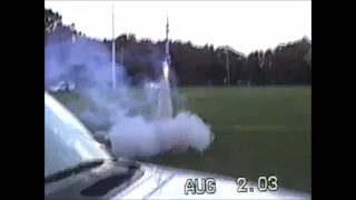 North Coast Rocketrys Lance Beta 29mm motor reload Rocket Launch