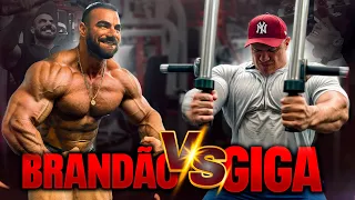 BRANDÃO vs. GIGA!!! l TREINANDO COMO NOS VELHOS TEMPOS! (ele me fez uma proposta)