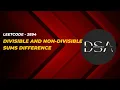 Divisible and Non-divisible Sums Difference Leetcode-2894