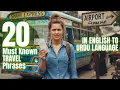 20 Urdu TRAVEL TRANSPORT Phrases for Tourists in Pakistan English to Urdu Guide 2025