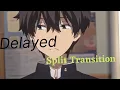 Delayed Split Transition in Capcut - Tutorial