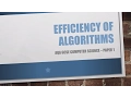 EFFICIENCY OF ALGORITHMS - AQA GCSE Computer Science
