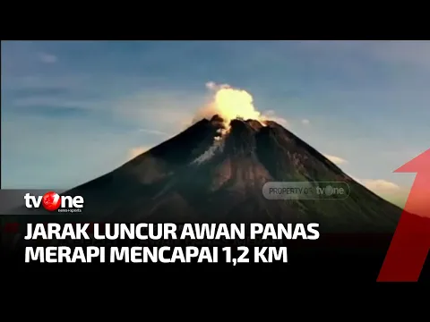 Gunung Merapi Luncurkan Awan Panas, Aktivitas Berada di Level Siaga