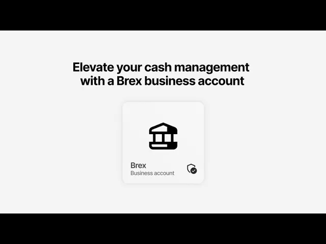 Brex Business Account Animated teaser video