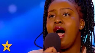 singer sarah ikumu wins simon cowells golden buzzer britains got talent 2017