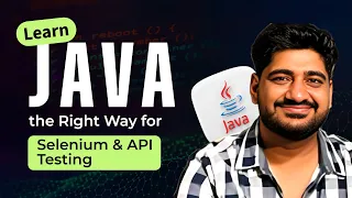 Core Java for Automation for Selenium Rest Assured