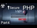 Secure Login Form Authentication System Cookies Sessions Token PDO PHP MySQL Tutorial Part 4