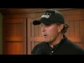 Mickelson Happy With 1-Under First Round The Masters Golf Tournament