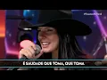 Nosso Quadro  Ana Castela canta sucesso no Faustão Na Band