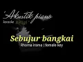 Download Lagu sebujur bangkai - karaoke rhoma irama | female key | dangdut islami  versi akustik piano + lirik