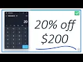 How to Calculate 20 Percent Off 200 Using a Calculator Step by Step