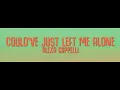Alexa Cappelli - Could've Just Left Me Alone (Official Instrumental/Karaoke)