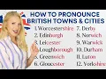 Spreek Britse steden en dorpen CORRECT uit - Modern RP Accent