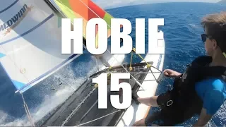 Joyriding the Hobie 15   onboard with live commentary