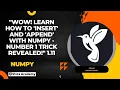 WOW Learn How to Insert and Append with Numpy - Number 1 Trick Revealed 1 11