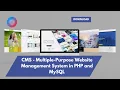 Complete CMS - Multiple-Purpose Website Management System in PHP and MySQL