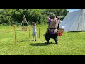 Ax Throwing at the Beaufort Pirate Invasion 2021