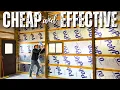 MUCH CHEAPER Alternative vs SPRAY FOAM Insulating Pole Barn