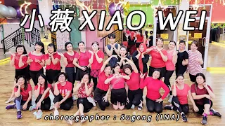 Download XIAO WEI 小薇 REMIX - Huang Pin Yuan 黃品源| LINE DANCE | AFC | Sugeng LineDance \u0026 Yuliana Chang MP3