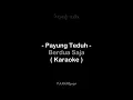 Download Lagu Payung Teduh - Berdua Saja ( Karaoke )