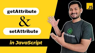 getAttribute and setAttribute in JavaScript The Complete JavaScript Course Ep 54