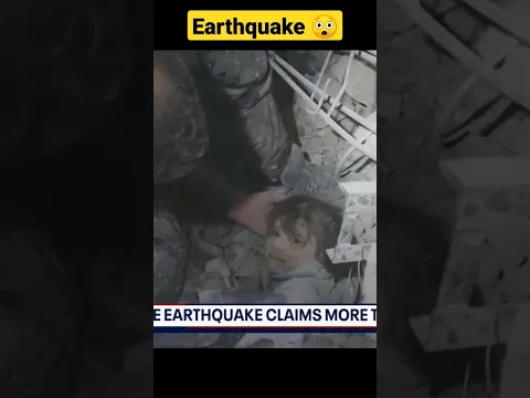 Earthquake के बाद ऐसे बचाई जानें 🤨 #shorts