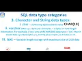 2Database ALTER table Modify SQL data types SQL constraints part 2